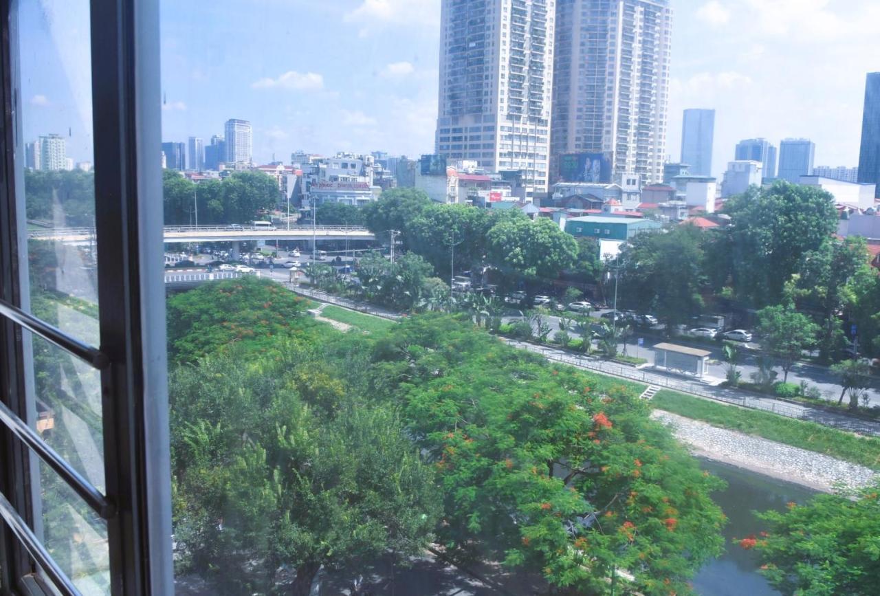 Sao Hotel Nguyen Ngoc Vu Hanoi Exterior foto