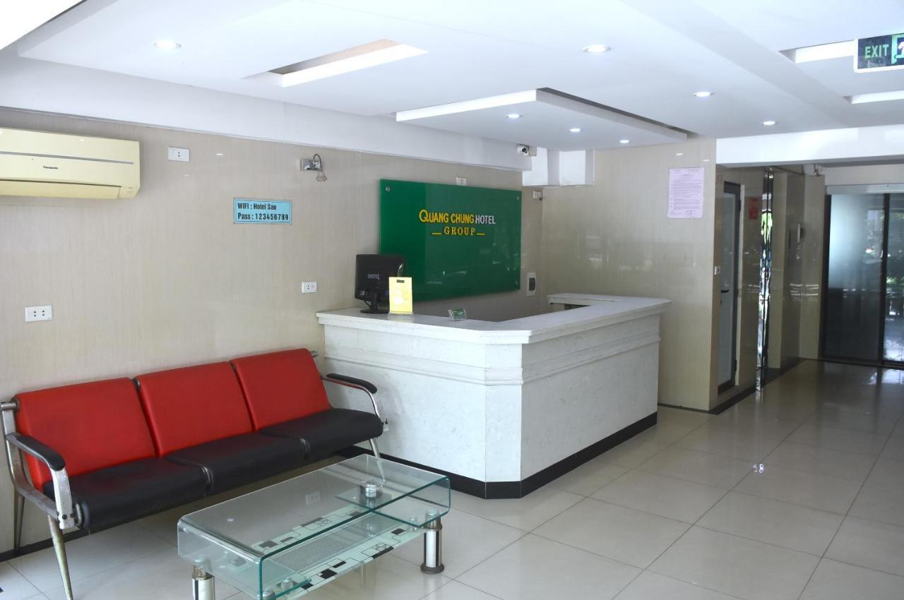 Sao Hotel Nguyen Ngoc Vu Hanoi Exterior foto